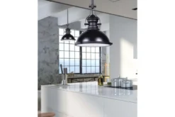 Lampadario a sospensione stile industriale Eligio W1
