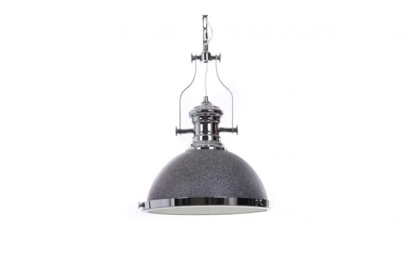 Lampadario a sospensione stile industriale ETTORE Granit