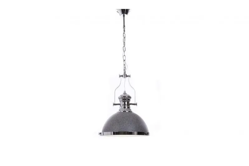 Lampadario a sospensione stile industriale ETTORE Granit