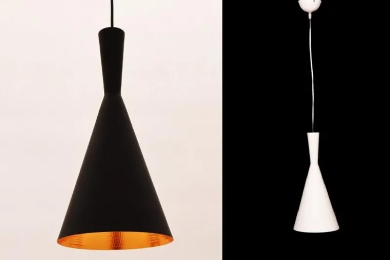 Lampadario a sospensione stile industriale Foggi 12A Bianco