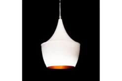 Lampadario a sospensione stile industriale Foggi 12B Bianco