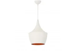 Lampadario a sospensione stile industriale Foggi 12B Bianco