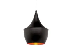 Lampadario a sospensione stile industriale Foggi 12B Nero