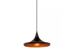 Lampadario a sospensione stile industriale Foggi 12C Nero