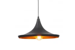 Lampadario a sospensione stile industriale Foggi 12C Nero