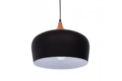 Lampadario a sospensione vintage CONSI Nero