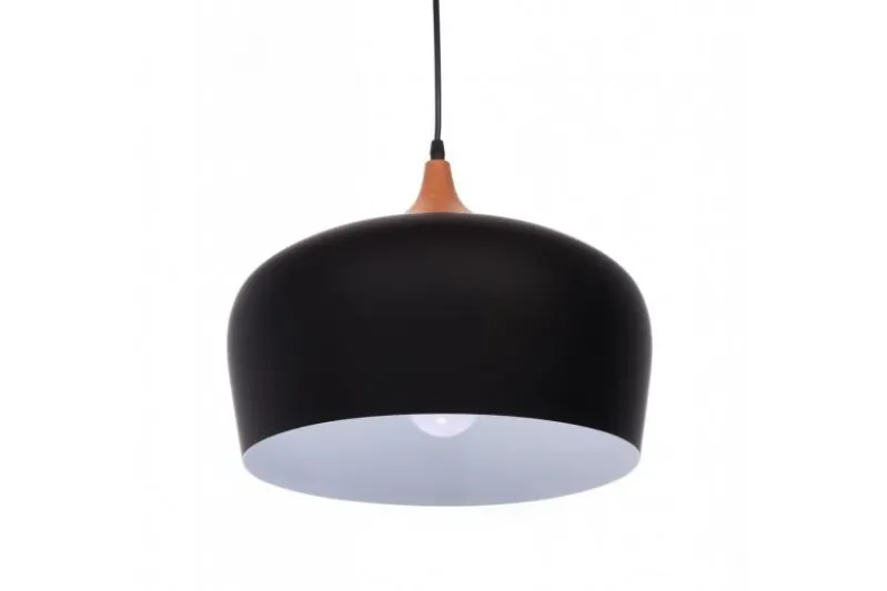 Lampadario a sospensione vintage CONSI Nero
