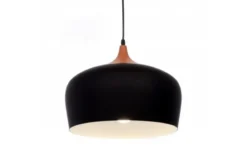 Lampadario a sospensione vintage CONSI Nero