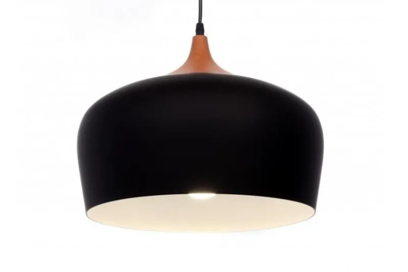 Lampadario a sospensione vintage CONSI Nero