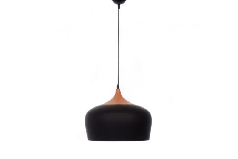 Lampadario a sospensione vintage CONSI Nero
