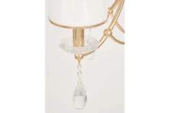 Lampadario classico oro e cristalli DOMINNI W4