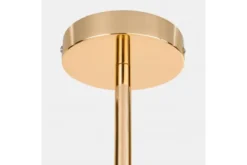 Lampadario con ramo 16 sfere in vetro oro caldo PETRICA W16