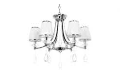 Lampadario di cristallo Dominni W6 Cromato