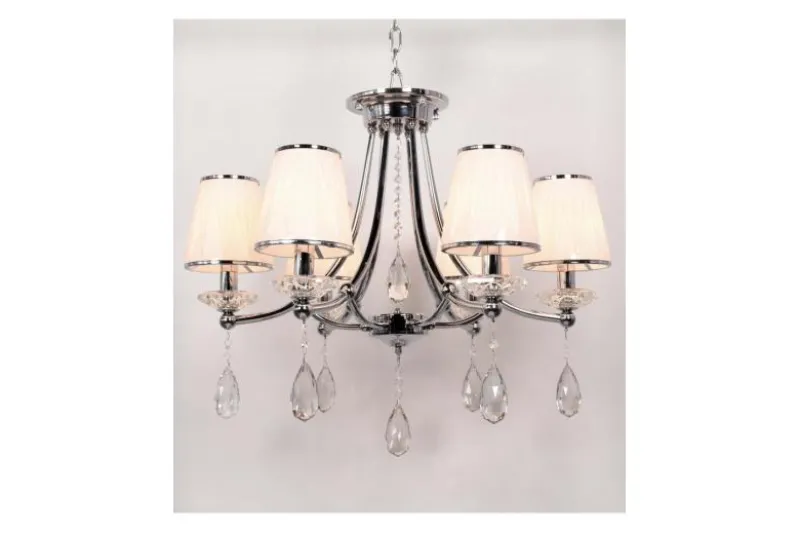 Lampadario di cristallo Dominni W6 Cromato