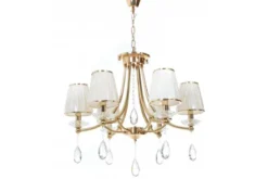 Lampadario di cristallo Dominni W6 Oro