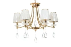 Lampadario di cristallo Dominni W6 Oro