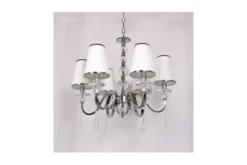 Lampadario di cristallo Federrica W6 Bianco