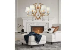 Lampadario di cristallo Venisia W6 Oro