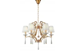 Lampadario di cristallo Venisia W6 Oro