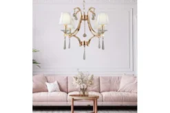 Lampadario di cristallo Venisia W4 Oro