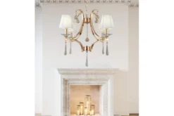 Lampadario di cristallo Venisia W4 Oro
