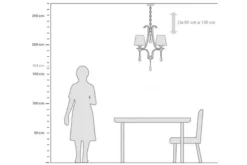Lampadario di cristallo Venisia W4 Oro