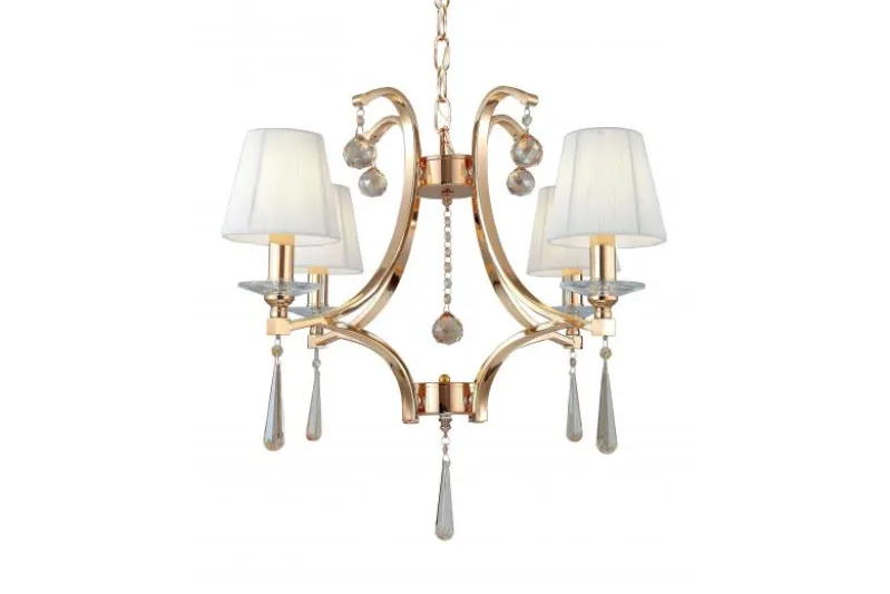Lampadario di cristallo Venisia W4 Oro