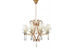Lampadario di cristallo Venisia W8 Oro