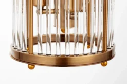 Lampadario di design moderno in ottone e vetro BOSTON W3