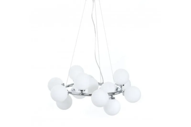 Lampadario di design moderno 15 luci MARSIADA W15 Cromo