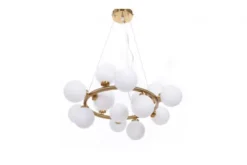 Lampadario di design moderno 15 luci MARSIADA W15 Ottone