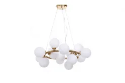 Lampadario di design moderno 15 luci MARSIADA W15 Ottone