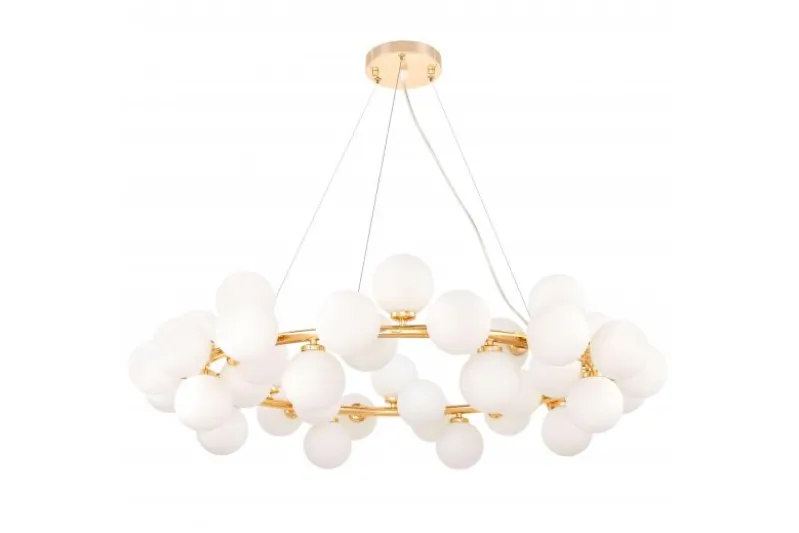 Lampadario di design moderno 40 luci oro caldo MARSIADA W40