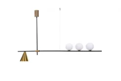 Lampadario di design moderno 4 luci RENZO W4