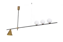 Lampadario di design moderno 4 luci RENZO W4