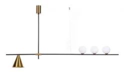 Lampadario di design moderno 4 luci RENZO W4