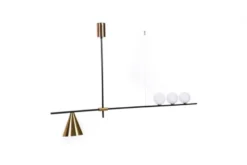 Lampadario di design moderno 4 luci RENZO W4