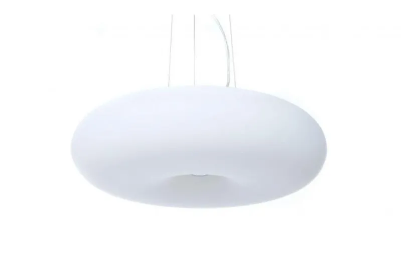 Lampadario moderno a sospensione in vetro BIANTE D48