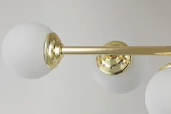 LAMPADA SOSPENSIONE MODERNA DA SOFFITTO CLASSIC ORO FINO W5