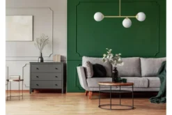 LAMPADA SOSPENSIONE MODERNA DA SOFFITTO CLASSIC ORO FINO W3