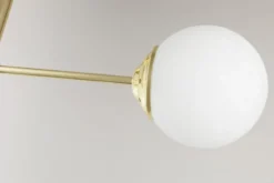 LAMPADA SOSPENSIONE MODERNA DA SOFFITTO CLASSIC ORO FINO W2