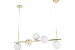 LAMPADA SOSPENSIONE MODERNA DA SOFFITTO CLASSIC ORO LEDO W5