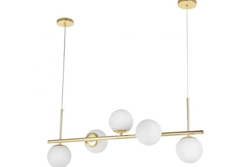 LAMPADA SOSPENSIONE MODERNA DA SOFFITTO CLASSIC ORO LEDO W5