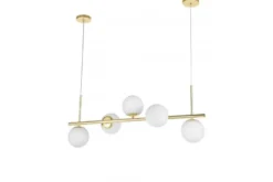 LAMPADA SOSPENSIONE MODERNA DA SOFFITTO CLASSIC ORO LEDO W5