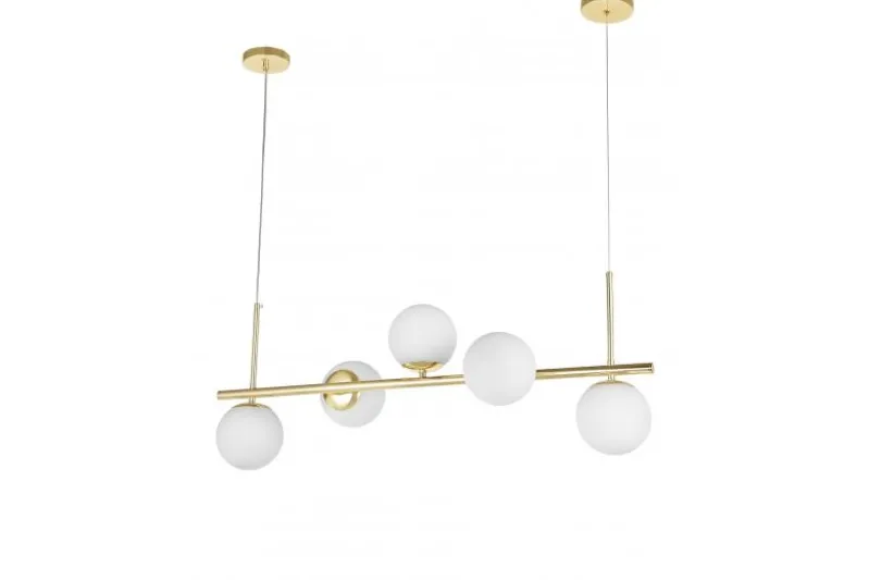 LAMPADA SOSPENSIONE MODERNA DA SOFFITTO CLASSIC ORO LEDO W5