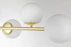 LAMPADA SOSPENSIONE MODERNA DA SOFFITTO CLASSIC ORO LEDO W5