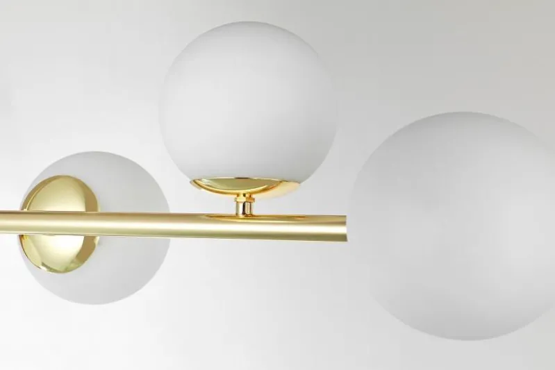 LAMPADA SOSPENSIONE MODERNA DA SOFFITTO CLASSIC ORO LEDO W5