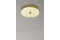 LAMPADA SOSPENSIONE MODERNA DA SOFFITTO CLASSIC ORO LEDO W4