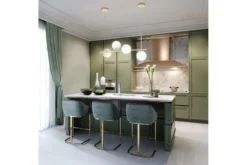 LAMPADA SOSPENSIONE MODERNA DA SOFFITTO CLASSIC ORO LEDO W4