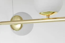 LAMPADA SOSPENSIONE MODERNA DA SOFFITTO CLASSIC ORO LEDO W4
